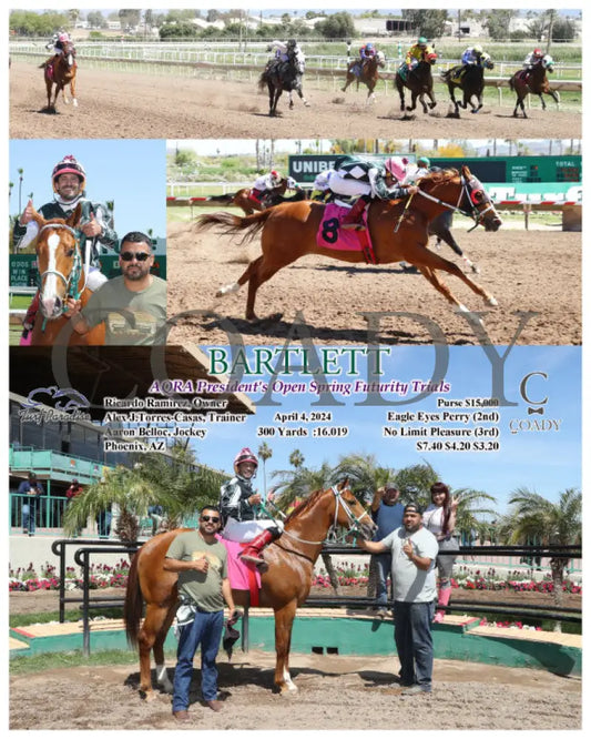 Bartlett - Aqra President’s Open Spring Futurity Trials 04 - 04 - 24 R01 Tup Turf Paradise