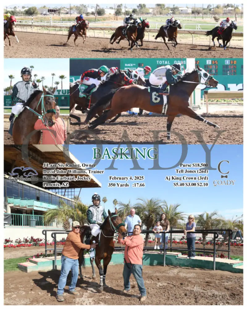 Basking - 02-04-25 R01 Tup Turf Paradise