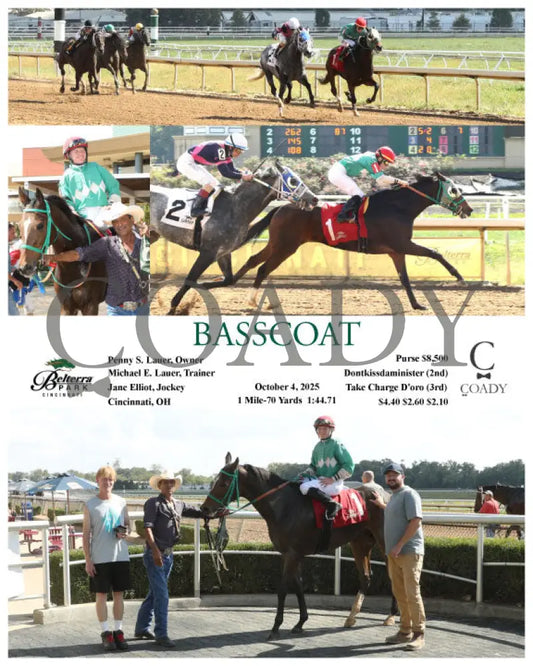 BASSCOAT - 100425 - Race 04 - BTP Presque Isle Downs