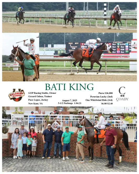 BATI KING - 08-07-25 - R09 - CNL Colonial Downs