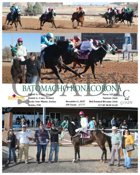BATOMACHO RONACORONA - 12-06-25 - R06 - ZIA - Coady Media - Kurtis Coady Photography
