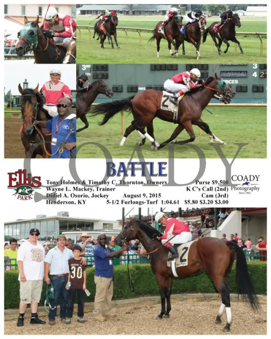 Battle - 080915 Race 04 Elp Ellis Park