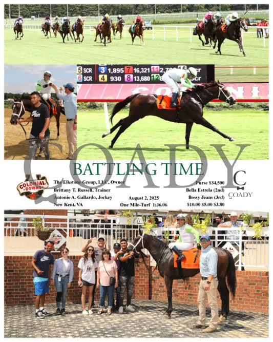 BATTLING TIME - 08-02-25 - R05 - CNL Colonial Downs