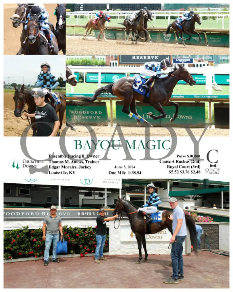 Bayou Magic - 06-05-24 R01 Cd Churchill Downs
