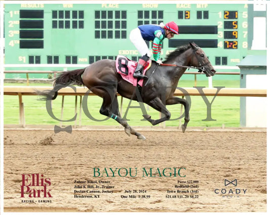 Bayou Magic - 07-28-24 R03 Elp Action Ellis Park