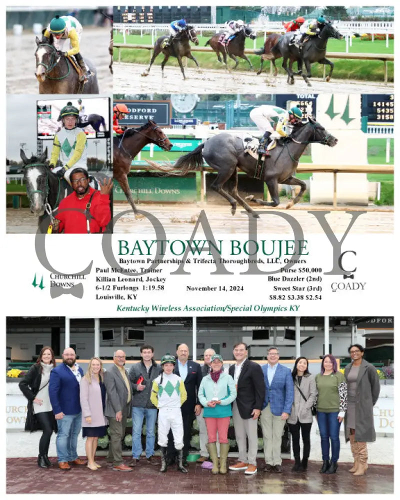 Baytown Boujee - 11-14-24 R04 Cd Group Churchill Downs