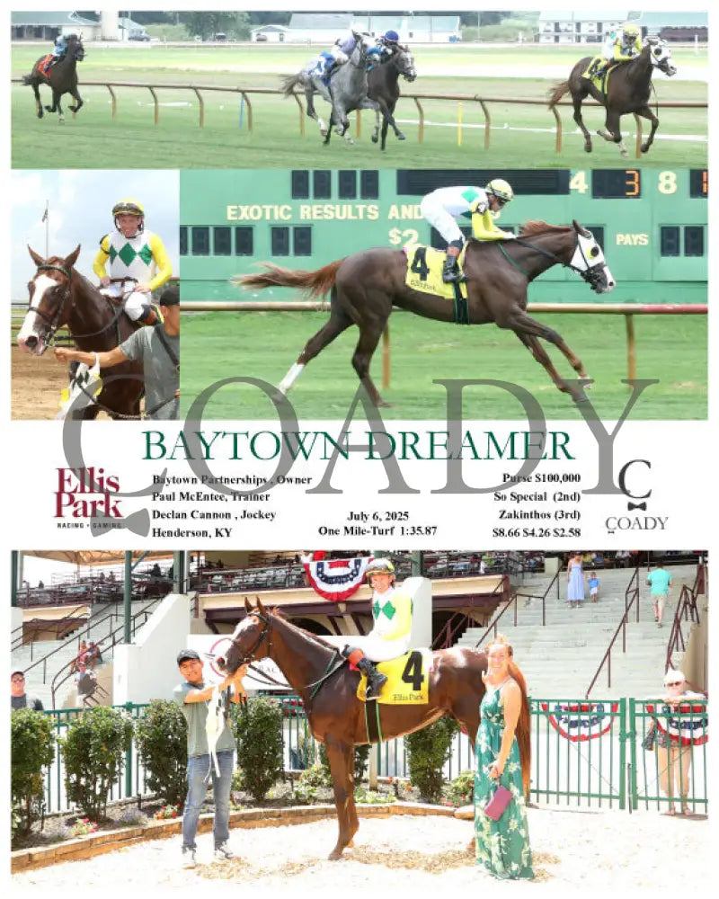 BAYTOWN DREAMER - 07-06-25 - R04 - ELP Ellis Park