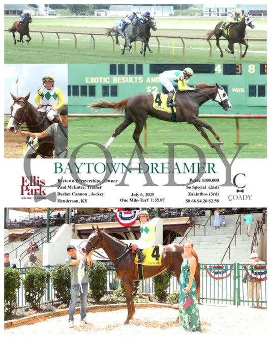 BAYTOWN DREAMER - 07-06-25 - R04 - ELP Ellis Park