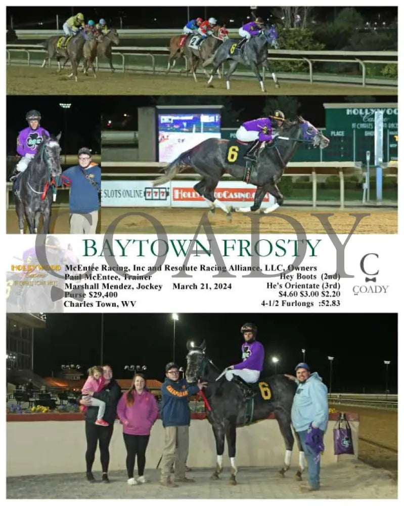 Baytown Frosty - 03 - 21 - 24 R07 Ct Hollywood Casino At Charles Town Races