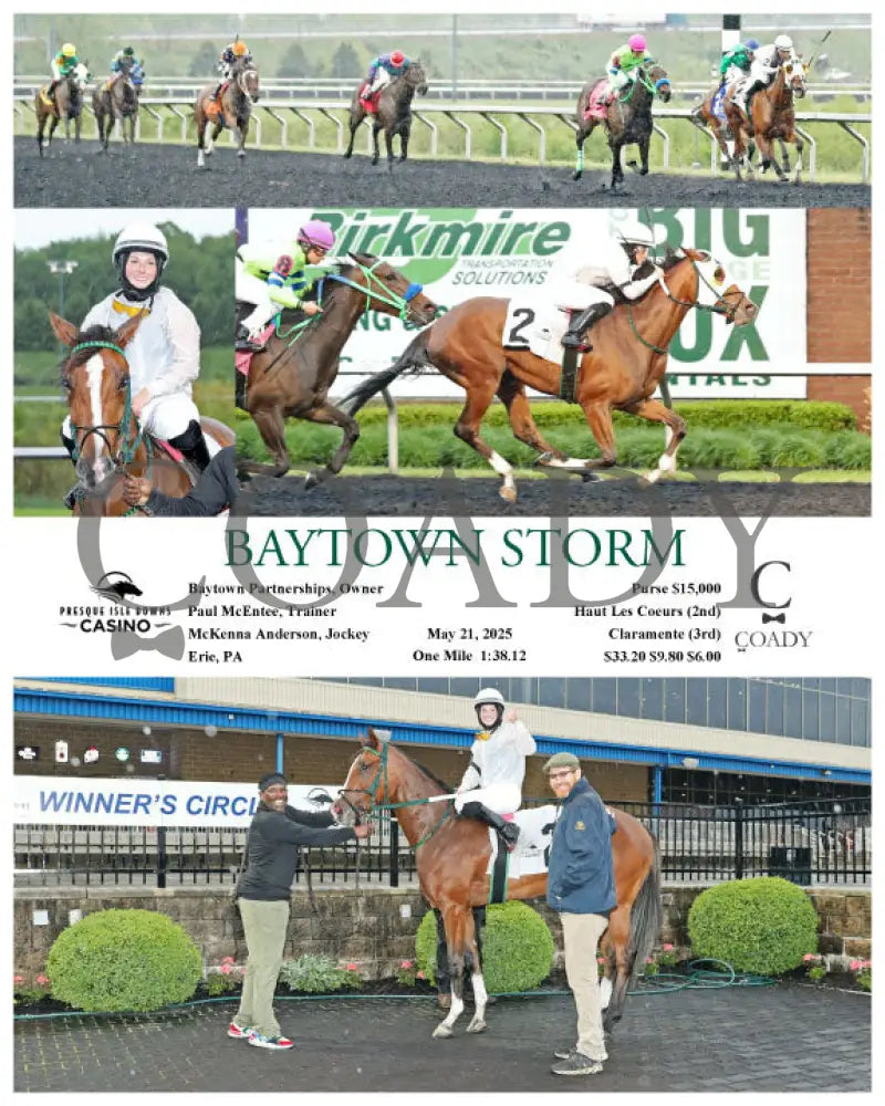 BAYTOWN STORM - 05-21-25 - R08 - PID Presque Isle Downs