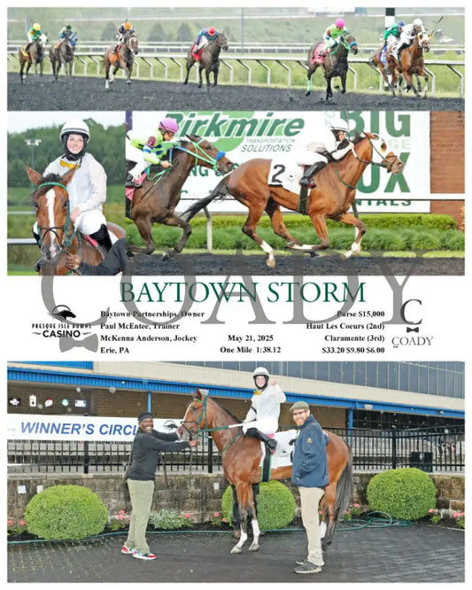 BAYTOWN STORM - 05-21-25 - R08 - PID Presque Isle Downs