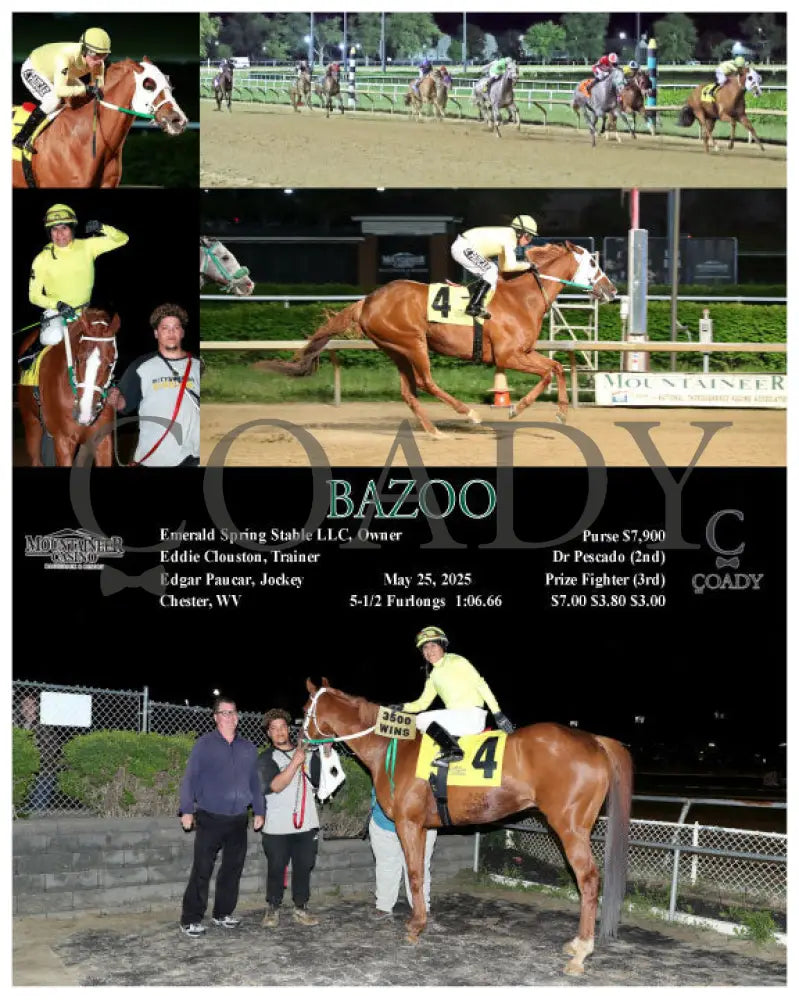 BAZOO - 05-25-25 - R08 - MNR Mountaineer Park
