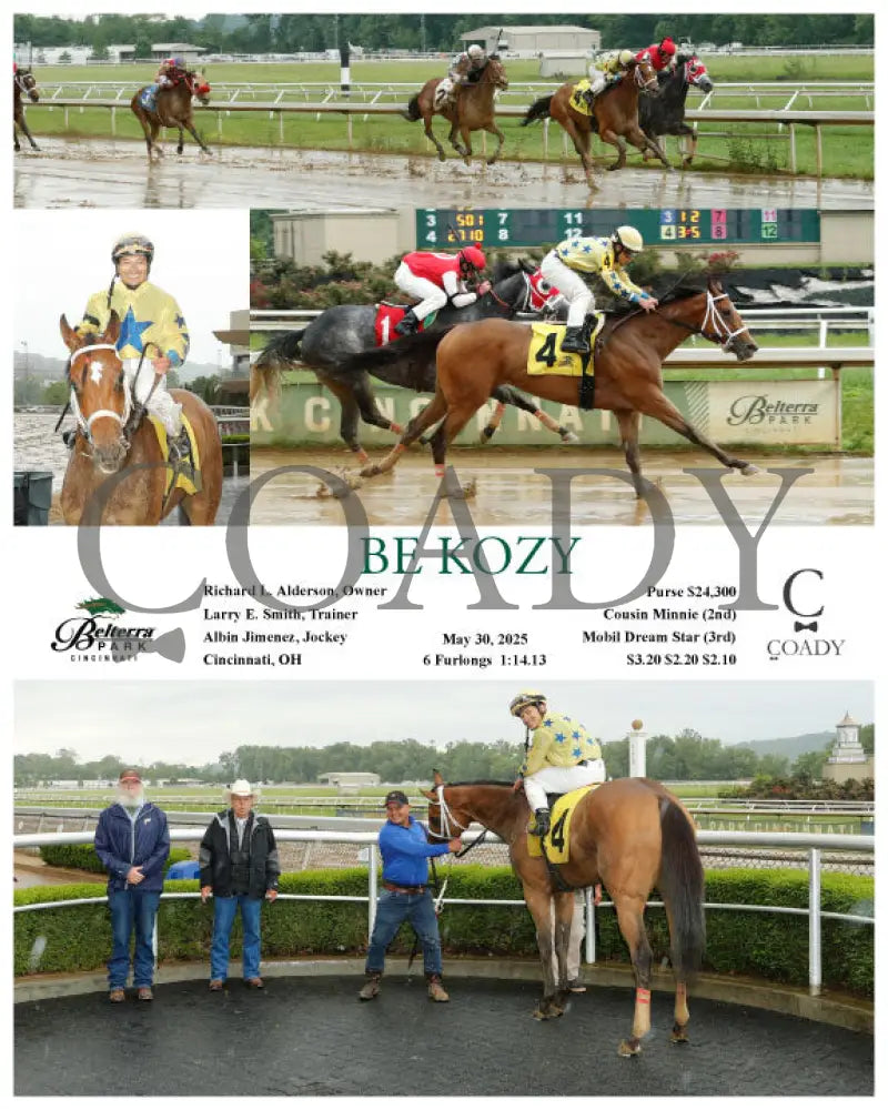 BE KOZY - 05-30-25 - R02 - BTP Belterra Park