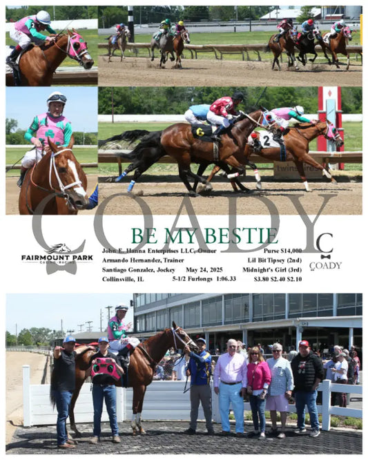 BE MY BESTIE - 05-24-25 - R04 - FP Fanduel Sportsbook Horse Racing