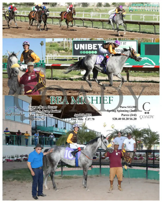 Bea Michief - 04 - 10 - 24 R08 Tup Turf Paradise