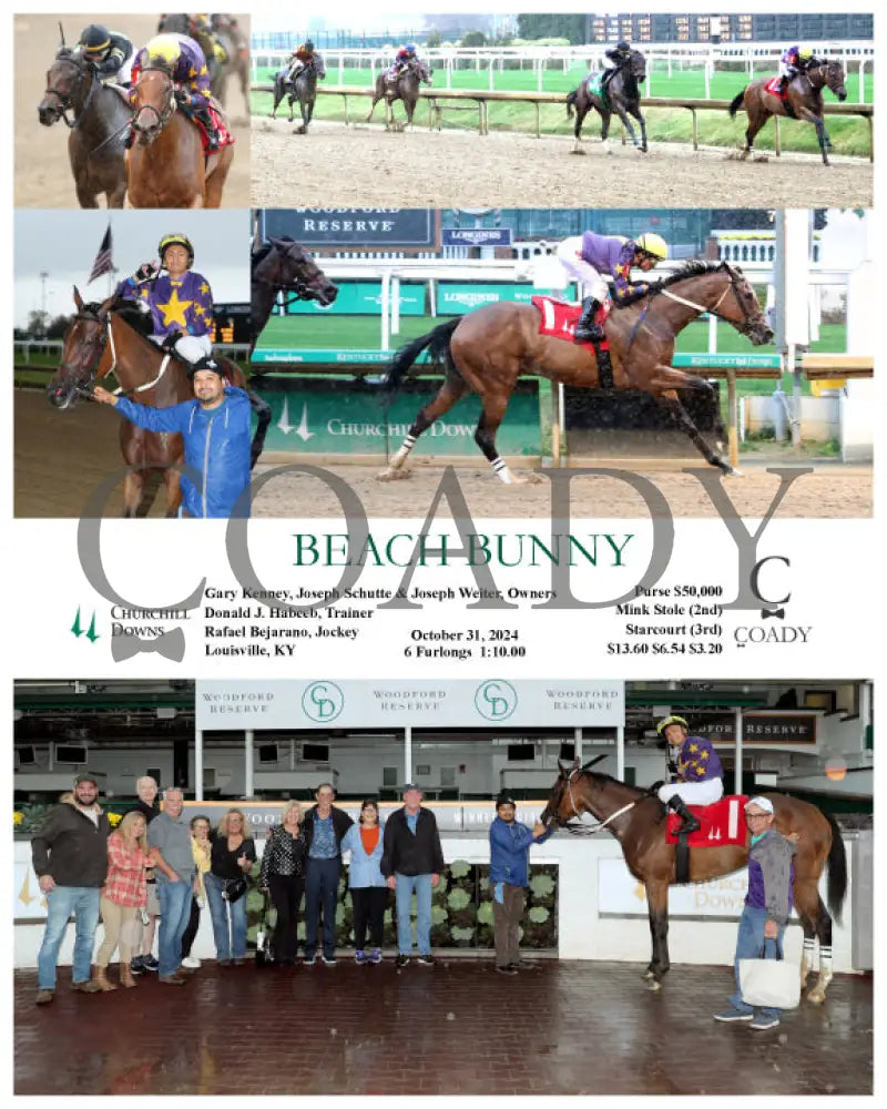 Beach Bunny - 10-31-24 R01 Cd Churchill Downs