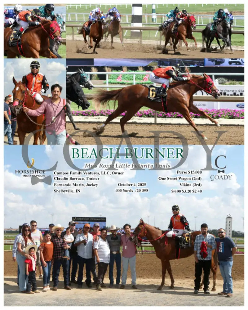 BEACH BURNER - Miss Roxie Little Futurity Trials - 10-04-25 - R07 - IND Indiana Grand