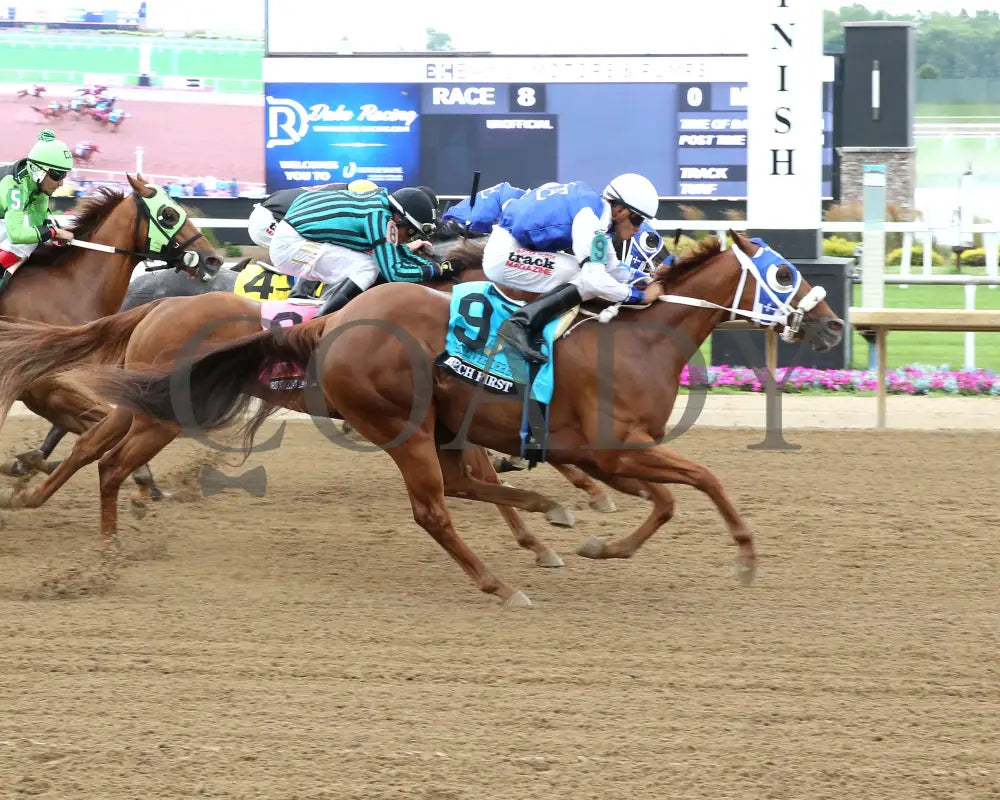 BEACH FIRST - Blue River Derby Final - 07-19-25 - R08 - Horseshoe Indiana - Finish 01 - Sammantha Pagels Indiana Grand