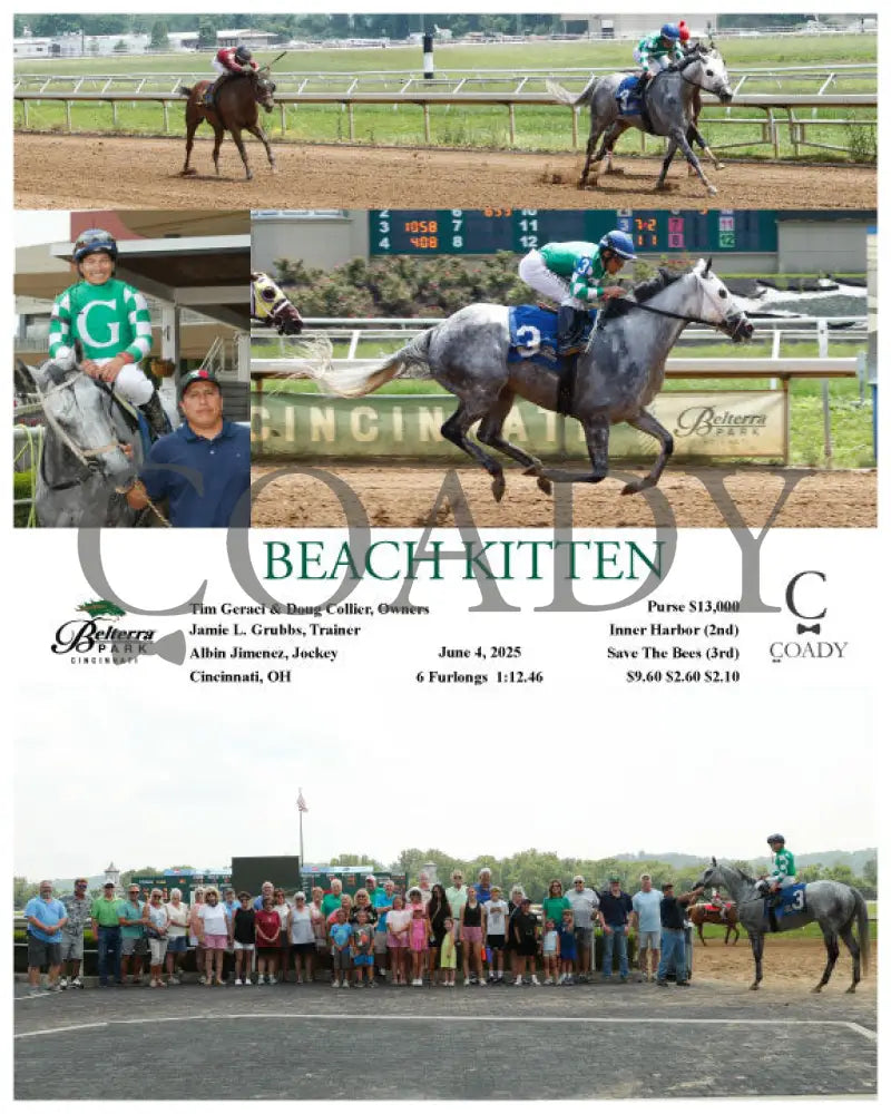 BEACH KITTEN - 06-04-25 - R04 - BTP Churchill Downs