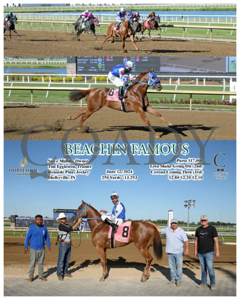 Beachin Famous - 06-12-24 R09 Ind Indiana Grand