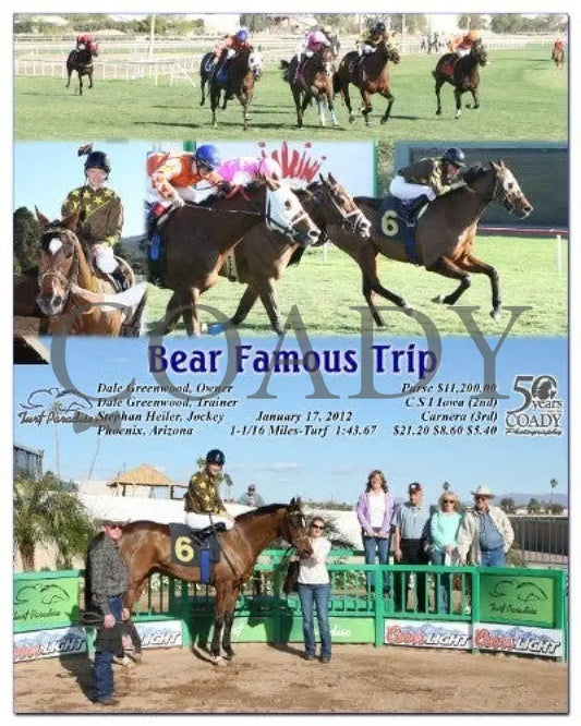 Bear Famous Trip - 011712 Race 06 Turf Paradise