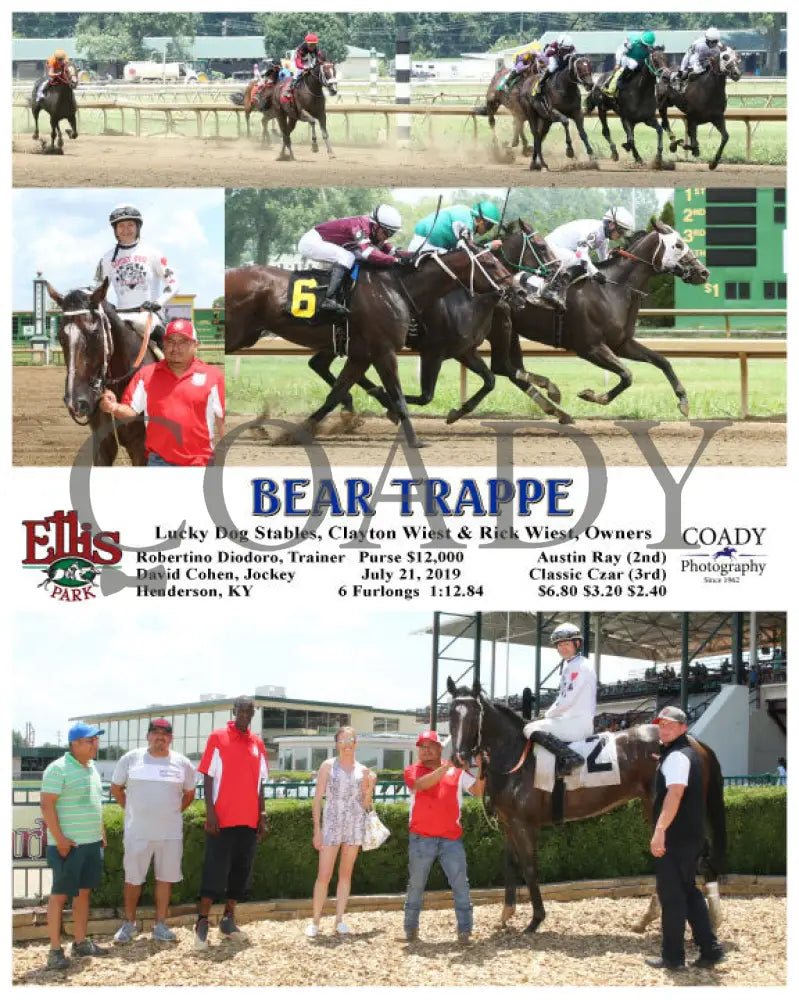 Bear Trappe - 07-21-19 R02 Elp Ellis Park