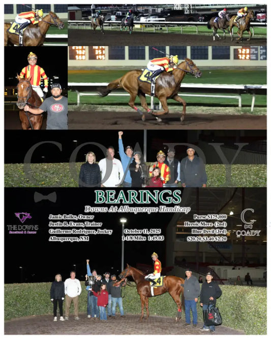 BEARINGS - Downs At Albuquerque Handicap - 10-11-25 - R04 - ALB Downs at Albuquerque