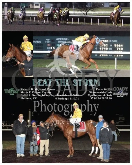 Beat The Storm - 120614 Race 09 Tp Turfway Park