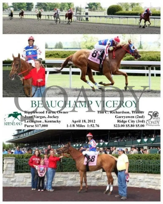 Beauchamp Viceroy - 041812 Race 04 Keeneland
