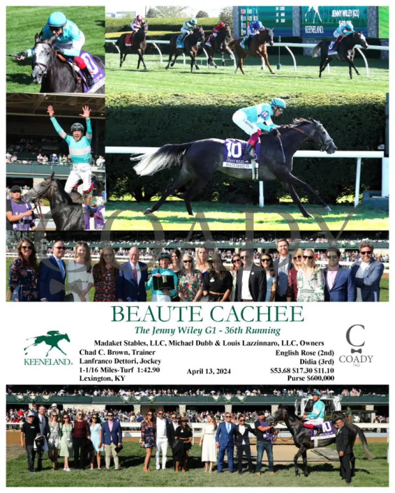 Beaute Cachee - The Jenny Wiley G1 36Th Running 04 - 13 - 24 Race 9 Kee Keeneland