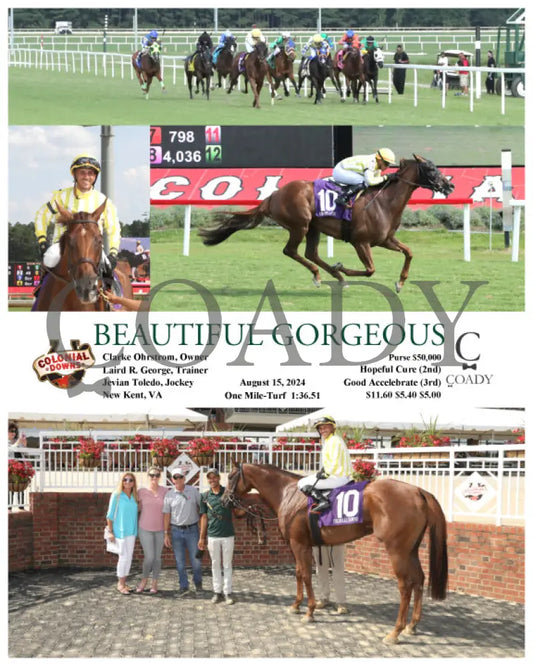 Beautiful Gorgeous - 08-15-24 R06 Cnl Colonial Downs