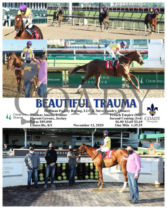 Beautiful Trauma - 11-12-20 R07 Cd Churchill Downs