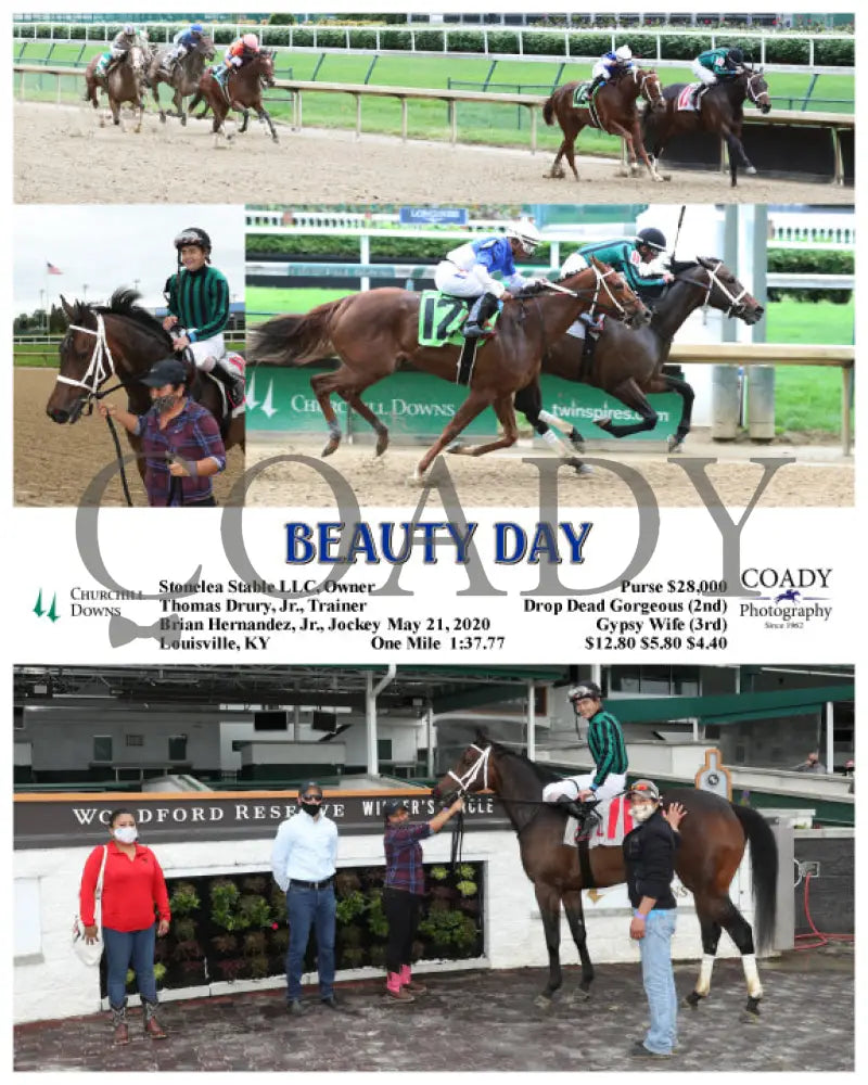 Beauty Day - 05-21-20 R03 Cd Churchill Downs