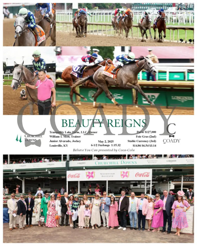BEAUTY REIGNS - 05-02-25 - R04 - CD - G Churchill Downs