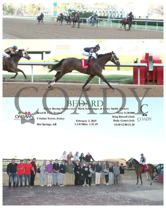Bedard - 02-03-25 R08 Oaklawn Park