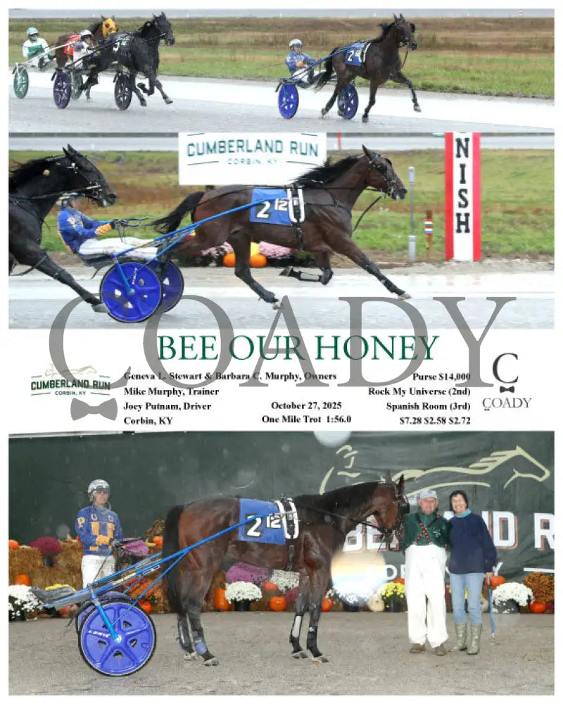 BEE OUR HONEY - 10-27-25 - R12 - CMR Presque Isle Downs