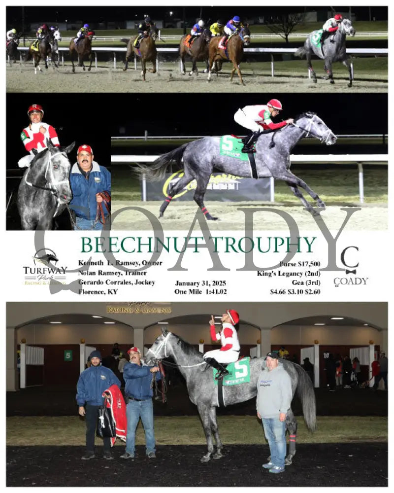 Beechnut Trouphy - 013125 Race 07 Tp Turfway Park