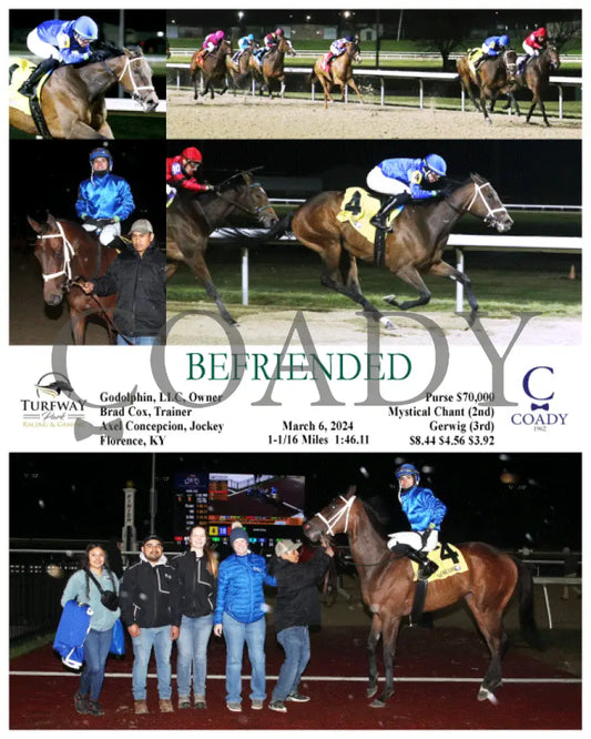 Befriended - 03 - 06 - 24 R05 Tp Turfway Park