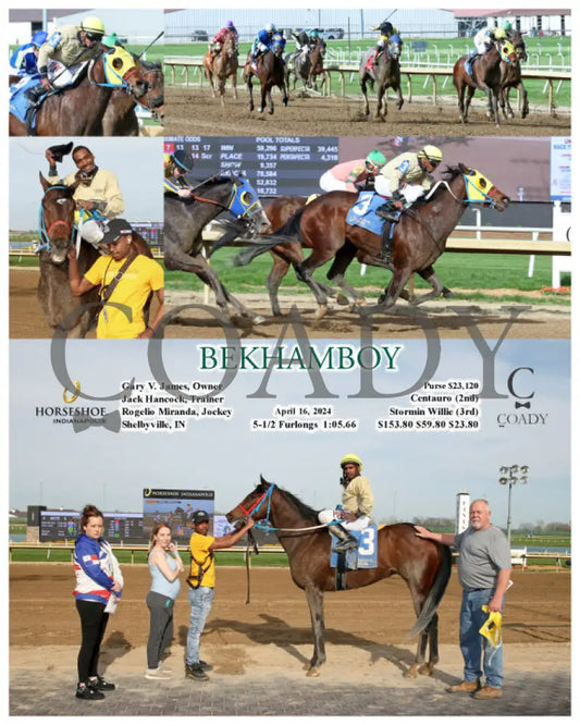 Bekhamboy - 04 - 16 - 24 R08 Ind Indiana Grand