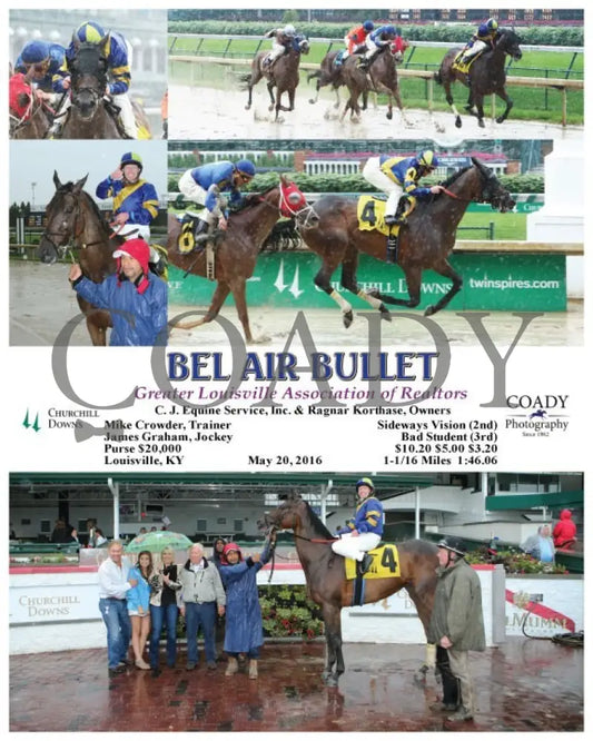 Bel Air Bullet - 052016 Race 06 Cd Churchill Downs