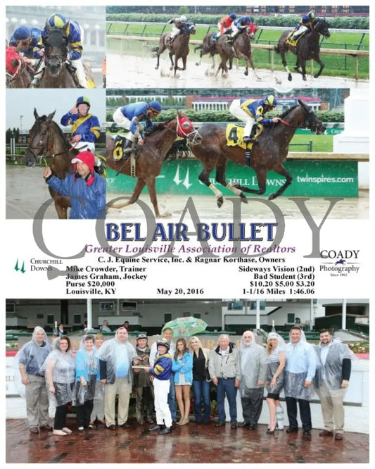 Bel Air Bullet - 052016 Race 06 Cd Group Churchill Downs