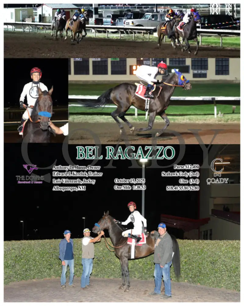 BEL RAGAZZO - 10-15-25 - R07 - ALB Downs at Albuquerque