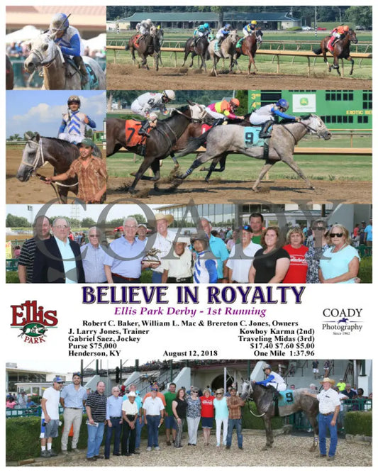 Believe In Royalty - 081218 Race 08 Elp Ellis Park