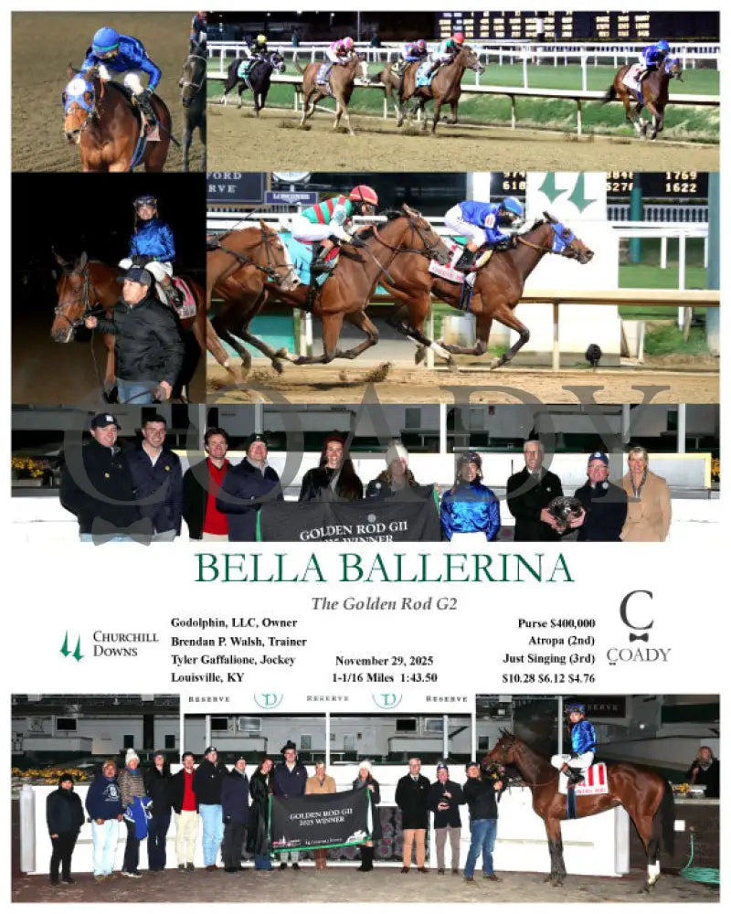 BELLA BALLERINA - The Golden Rod G2 - 11-29-25 - R11 - CD - Coady Media - Kurtis Coady Photography
