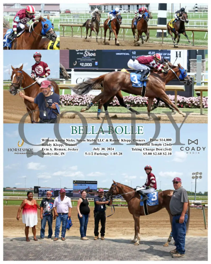 Bella Bolle - 07-30-24 R02 Ind Indiana Grand