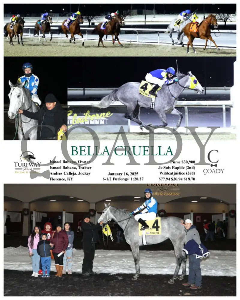 Bella Cruella - 011625 Race 06 Tp Turfway Park