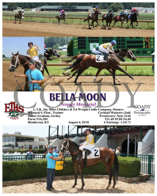 Bella Moon - 080418 Race 01 Elp Ellis Park