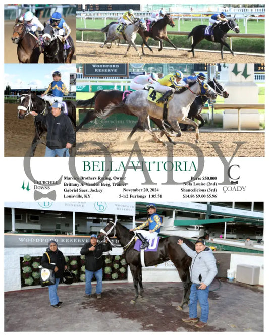 Bella Vittoria - 11-20-24 R04 Cd Churchill Downs