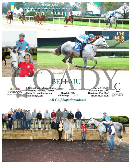 Bellaju - 03 - 08 - 24 R01 Op Oaklawn Park