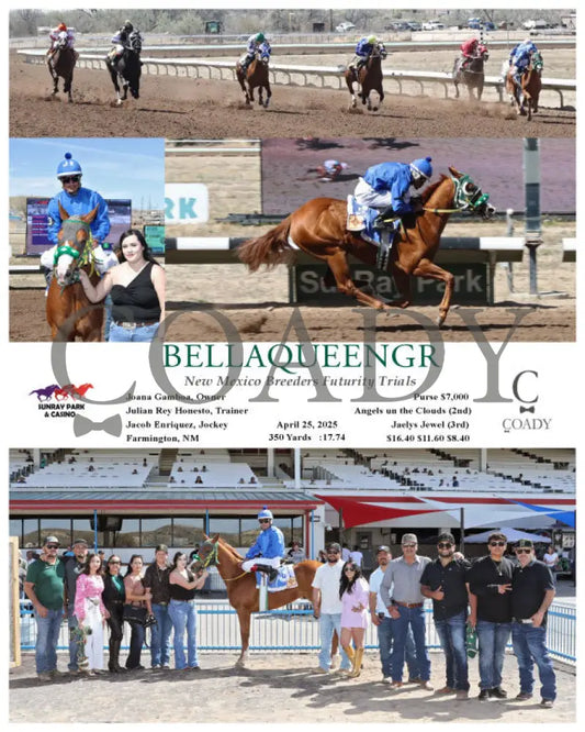 BELLAQUEENGR - New Mexico Breeders Futurity Trials - 04-25-25 - R06 - SRP SunRay Park